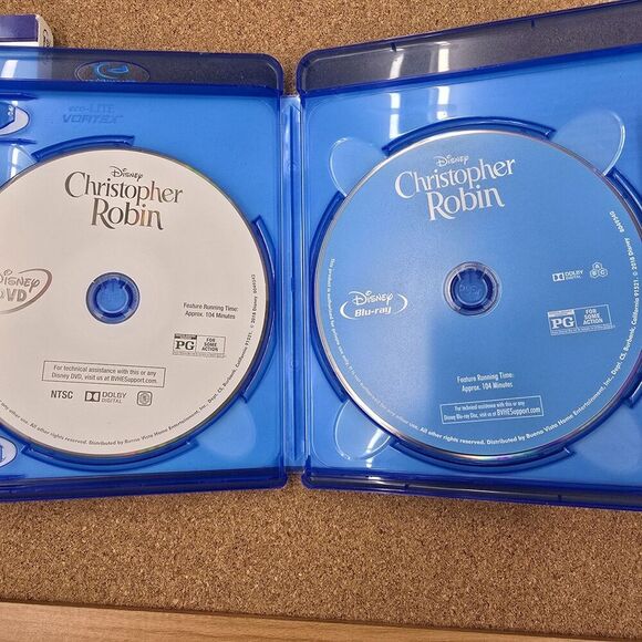 Christopher Robin Blu-ray and DVD Set Walmart Exclusive - Picture 5 of 7